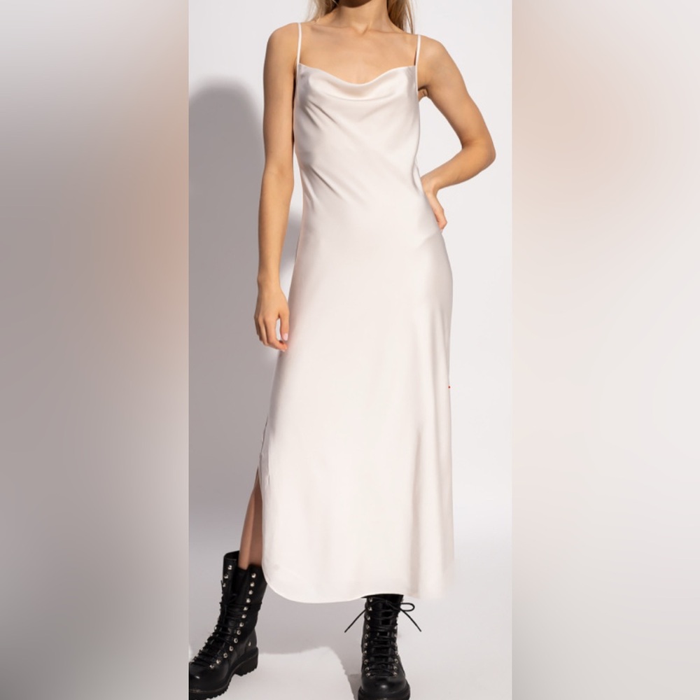 All Saints slip dress in Artic white. NWT. Size 12 - Picture 2 of 8